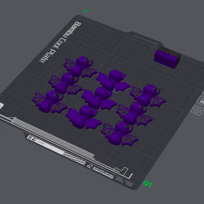 Mẫu Dơi Flexi In 3D Có Khớp Nối