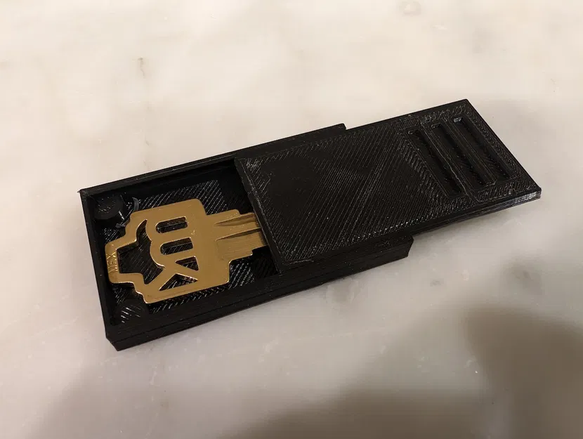 Hộp Đựng Chìa Khóa Từ Tính Siêu Mỏng, Giấu Chìa Khóa - Image 1