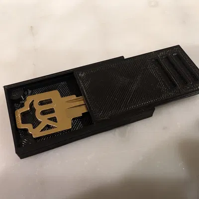 Hộp Đựng Chìa Khóa Từ Tính Siêu Mỏng, Giấu Chìa Khóa