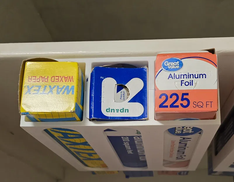 Giá để giấy bạc / đồ cuộn nhà bếp dưới gầm kệ - Image 1