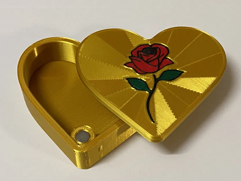 Hộp Trái Tim Hoa Hồng - Image 1