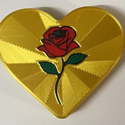 Hộp Trái Tim Hoa Hồng