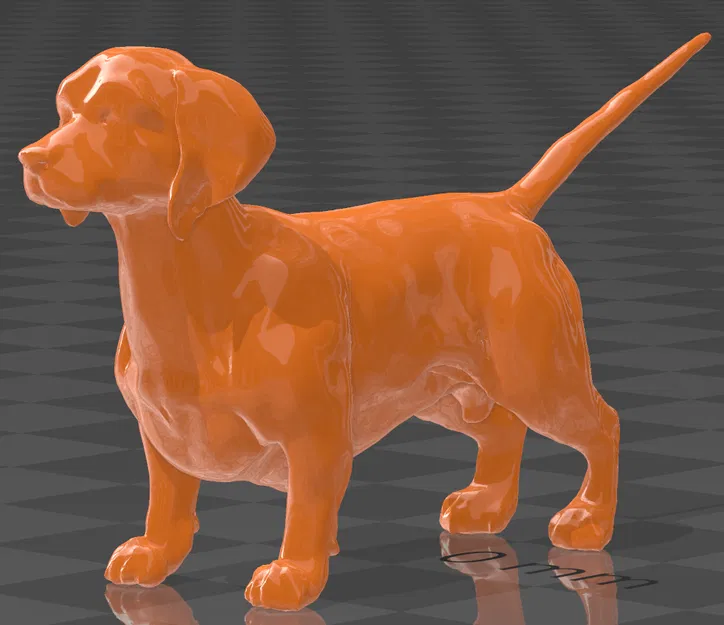 Mô hình chó Dachshund - Perro Salchicha - Gordo Bachicha - Image 1