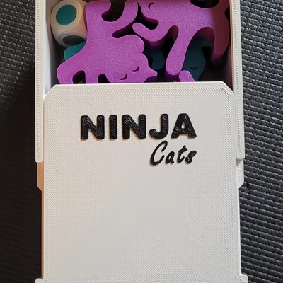 Hộp Đựng Lớn Hơn Cho Ninja Cats