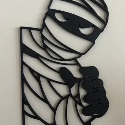 Trang trí Xác ướp hoạt hình Halloween