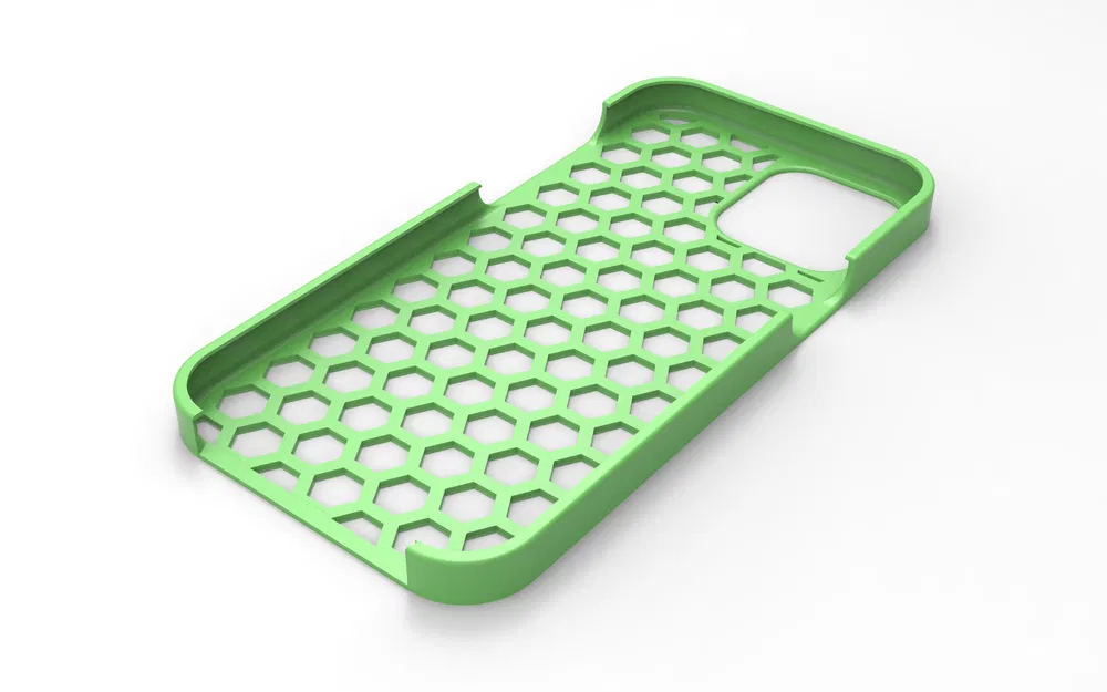 Ốp Lưng Iphone 12 Pro Max - Thiết Kế Hình Lục Giác - Image 3