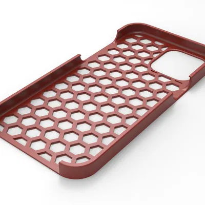 Ốp Lưng Iphone 12 Pro Max - Thiết Kế Hình Lục Giác