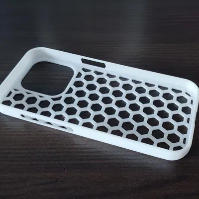 Ốp Lưng iPhone 15 PRO - Thiết Kế Lục Giác