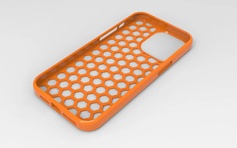 Ốp Lưng iPhone 15 PRO MAX Thiết Kế Lục Giác - Image 3