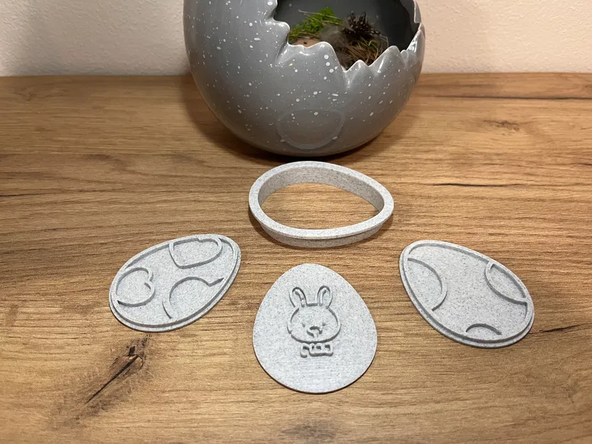 Khuôn Cắt Bánh "Trứng Phục Sinh" (20 Mẫu Con Dấu) - Image 2