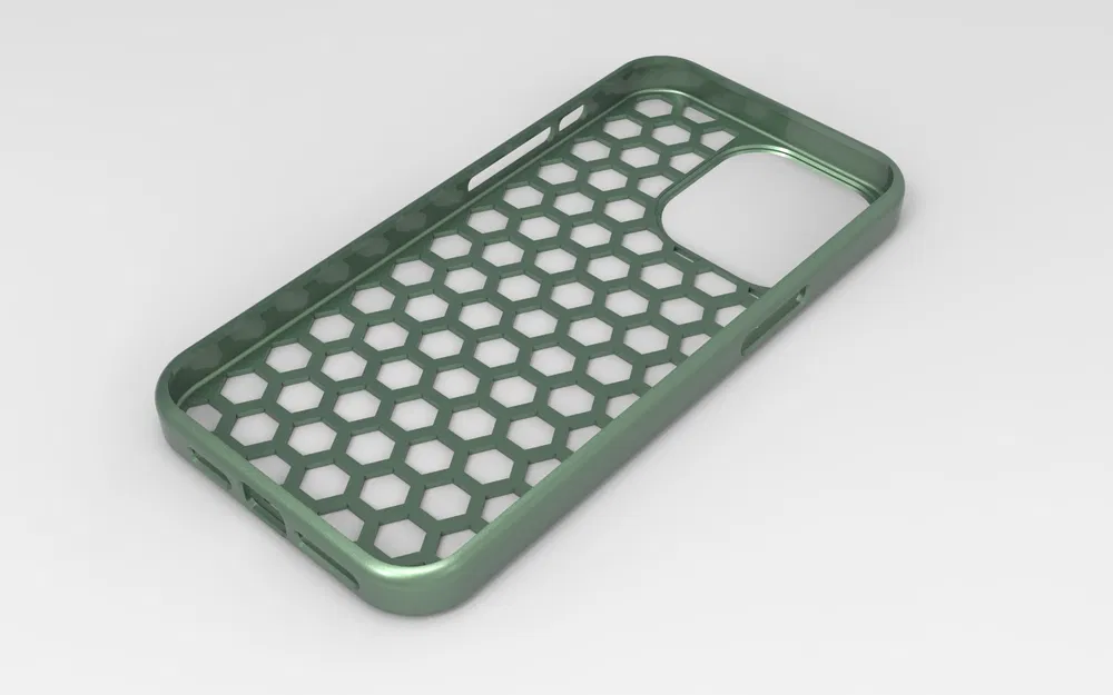 Ốp Lưng iPhone 15 PRO MAX Thiết Kế Lục Giác - Image 4