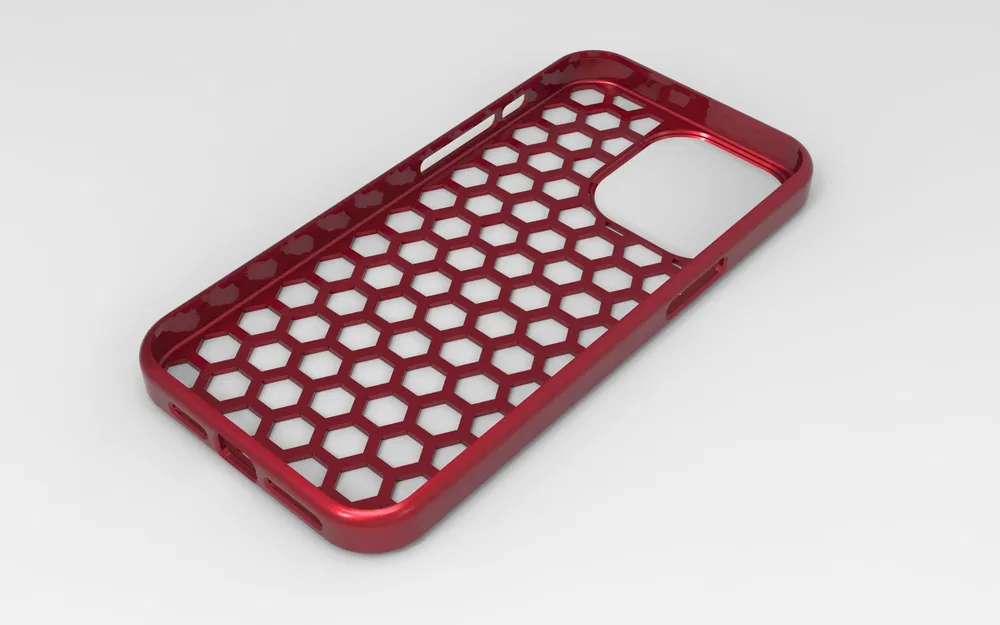 Ốp Lưng iPhone 15 PRO MAX Thiết Kế Lục Giác - Image 6