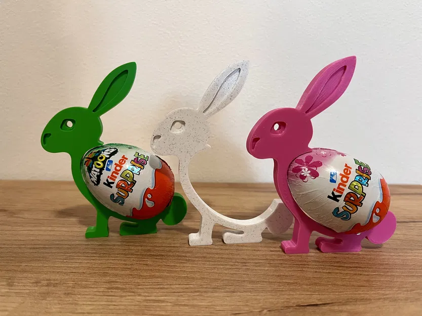 Chân Đế Trứng Thỏ (Kinder Surprise) - Trang Trí Phục Sinh - Image 1