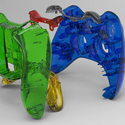 Bản scan 3D tay cầm không dây Xbox 360