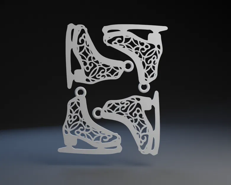 Móc Treo Trang Trí Giày Trượt Băng - Image 1