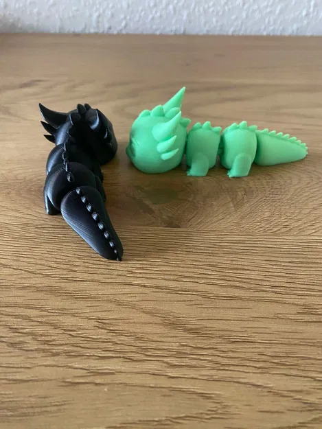 Rồng Con Hoạt Hình (Linh Hoạt / Khớp Nối) - Image 3