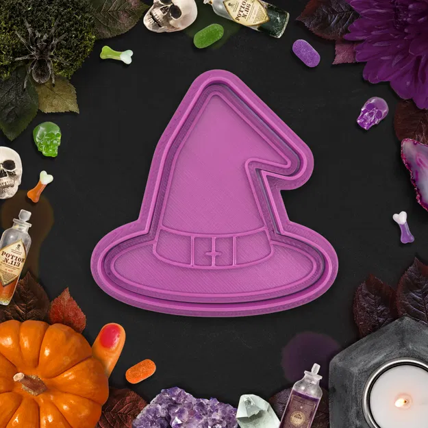 Khuôn Cắt Bánh Quy Hình Nón Halloween - Image 1
