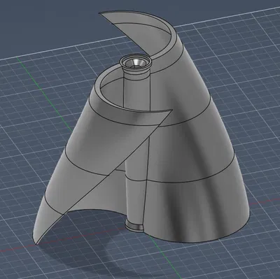 Mô hình Turbine Gió Hoạt Động Được