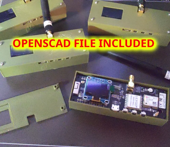 Hộp đựng cho Bo mạch LILYGO T-Beam ESP32 TTGO Meshtastic - Image 1