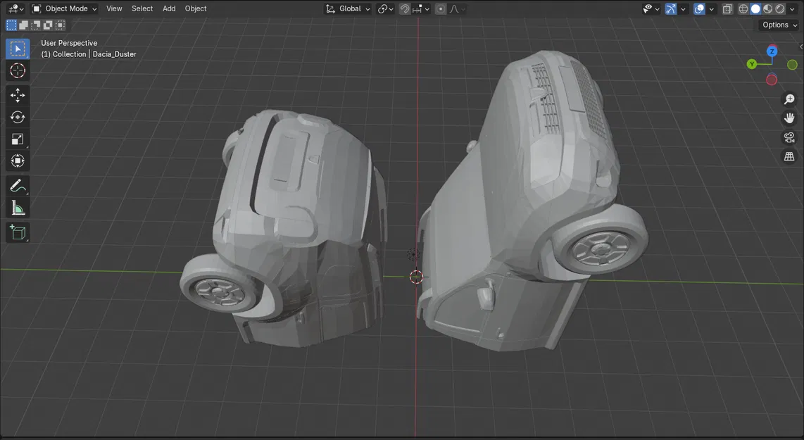 Mô hình 3D Xe Dacia Duster 2011 - Image 2