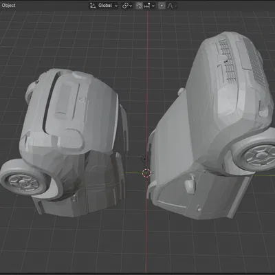 Mô hình 3D Xe Dacia Duster 2011