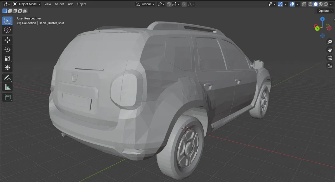 Mô hình 3D Xe Dacia Duster 2011 - Image 3