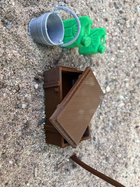 Thùng Quân Đội Tỉ Lệ 1:10 & 1:12 Cho Xe RC, Mô Hình Tí Hon, Diorama - Image 3