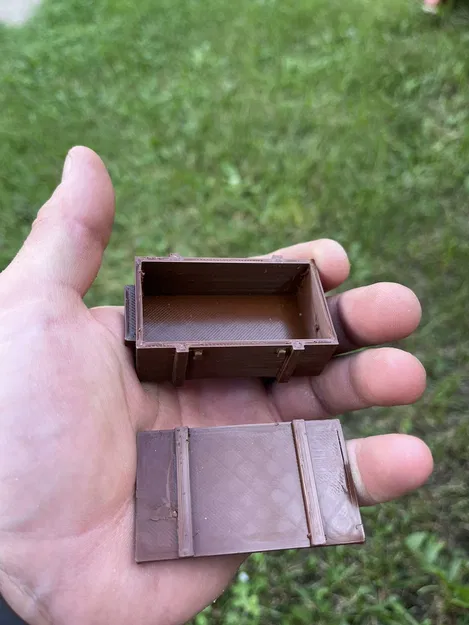 Thùng Quân Đội Tỉ Lệ 1:10 & 1:12 Cho Xe RC, Mô Hình Tí Hon, Diorama - Image 7