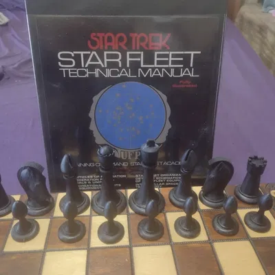 Bộ Cờ Vua Star Trek (Từ Cẩm nang Kỹ thuật Starfleet của Franz Joseph)