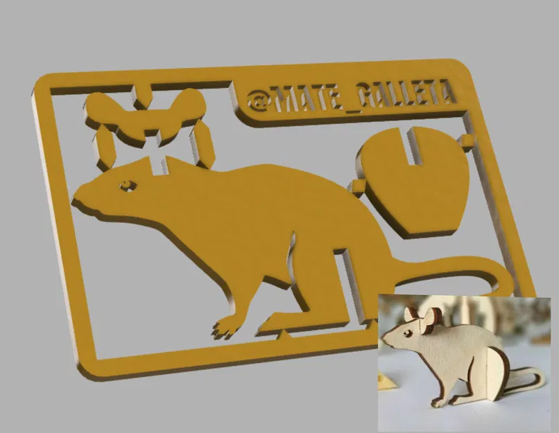 MÔ HÌNH KIT CHUỘT - Image 1