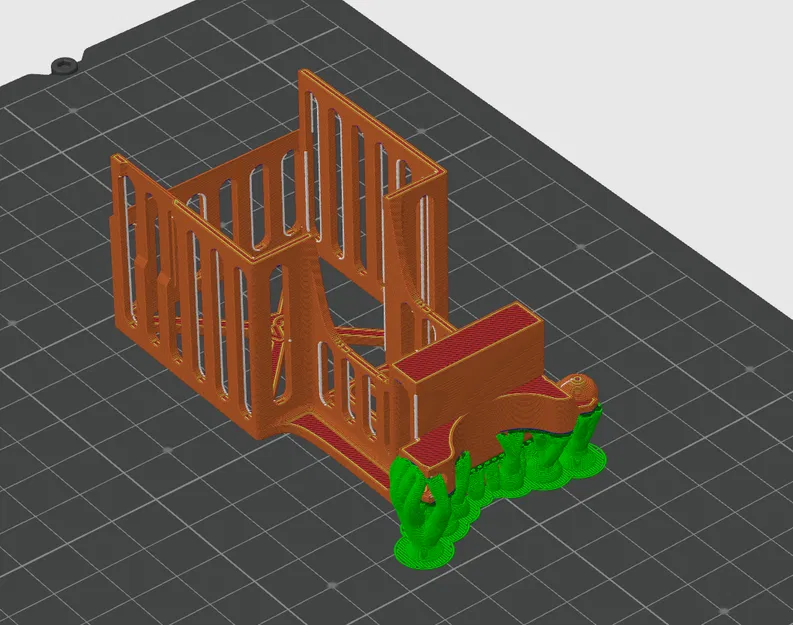 Ender 3 V3 KE - Nắp Che Motor Trục X và Giá Đỡ Dây Xích Cáp v2 - Image 3