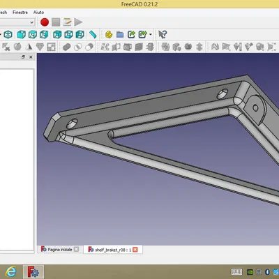 Giá đỡ tường cho kệ gỗ