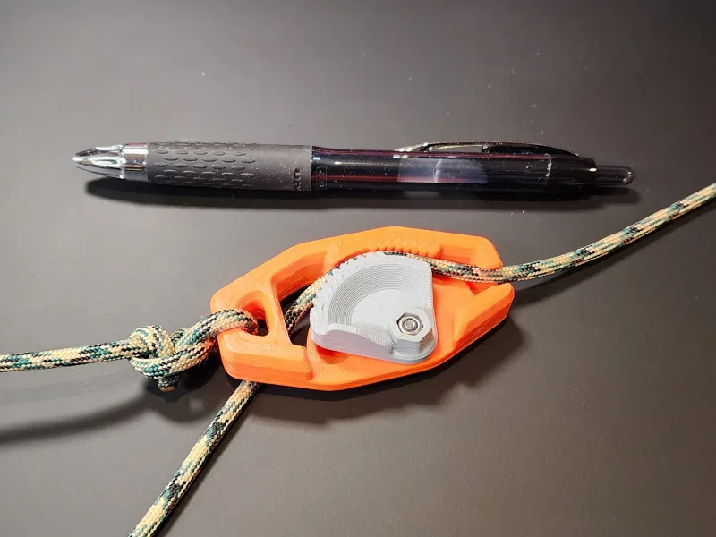 0178 [CẬP NHẬT] Tăng Đơ Dây Phơi Quần Áo Dù Tự Động (Có Lò Xo, Cho Dây 4mm) - Image 3