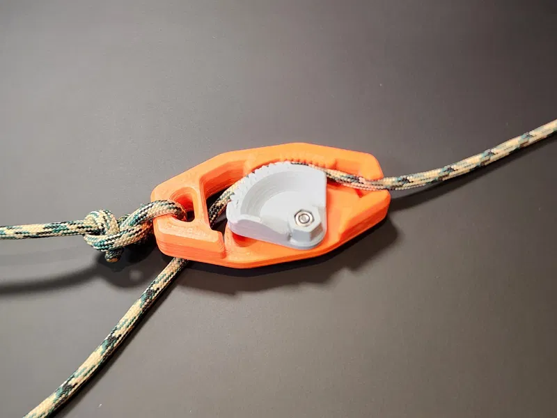 0178 [CẬP NHẬT] Tăng Đơ Dây Phơi Quần Áo Dù Tự Động (Có Lò Xo, Cho Dây 4mm) - Image 4