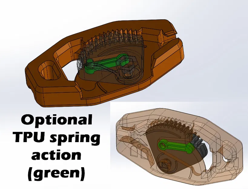 0178 [CẬP NHẬT] Tăng Đơ Dây Phơi Quần Áo Dù Tự Động (Có Lò Xo, Cho Dây 4mm) - Image 5