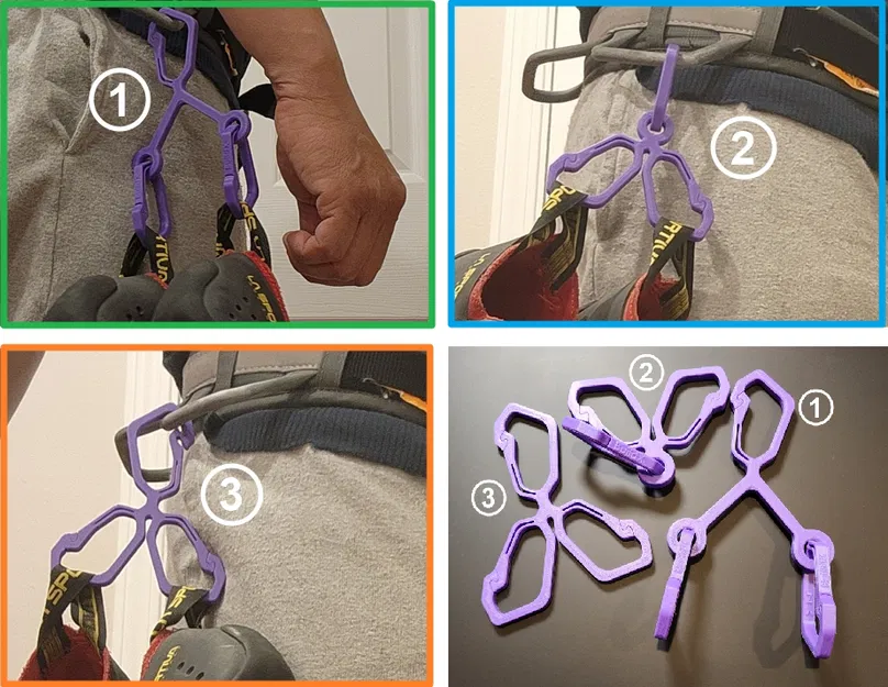 #0174 Dụng cụ mang giày leo núi [3 tùy chọn] - Image 1