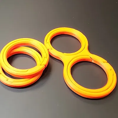 #0160 STRONG #8 Móc Khóa Chia Đôi [Nay có 3 cỡ] - Đáp ứng nhu cầu sử dụng hàng ngày!