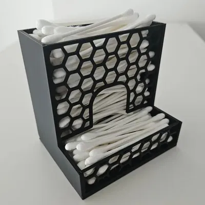 Miếng chèn lục giác và miếng chèn "infill" cho hộp đựng tăm Voronoi V2