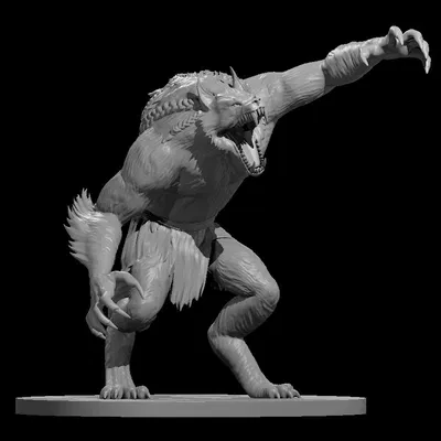 Mô hình Nightgarm - Từ Tome of Beasts của Kobold Press!