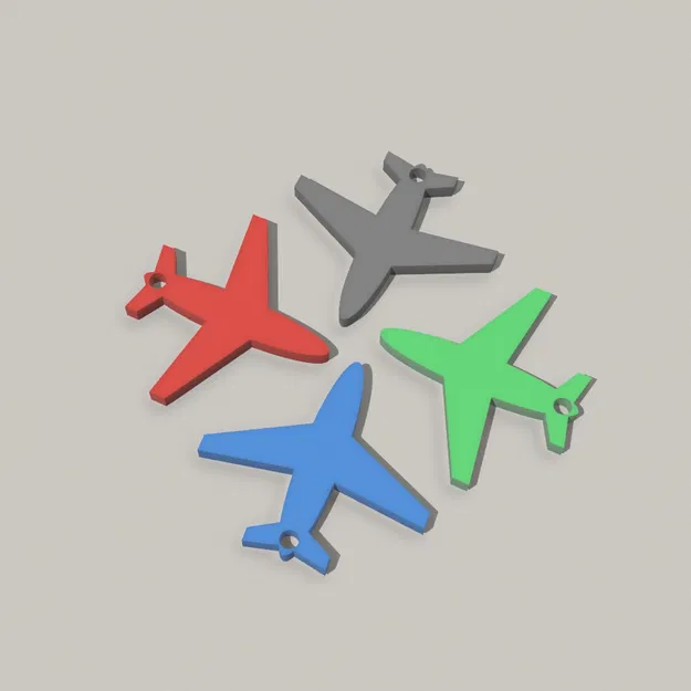 Móc Khóa Máy Bay - Image 1