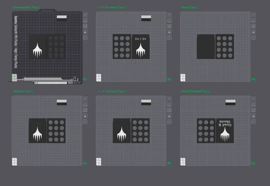 MTG Counters + Hộp Đựng - Vừa Vặn Trong Hộp Bài - Image 11