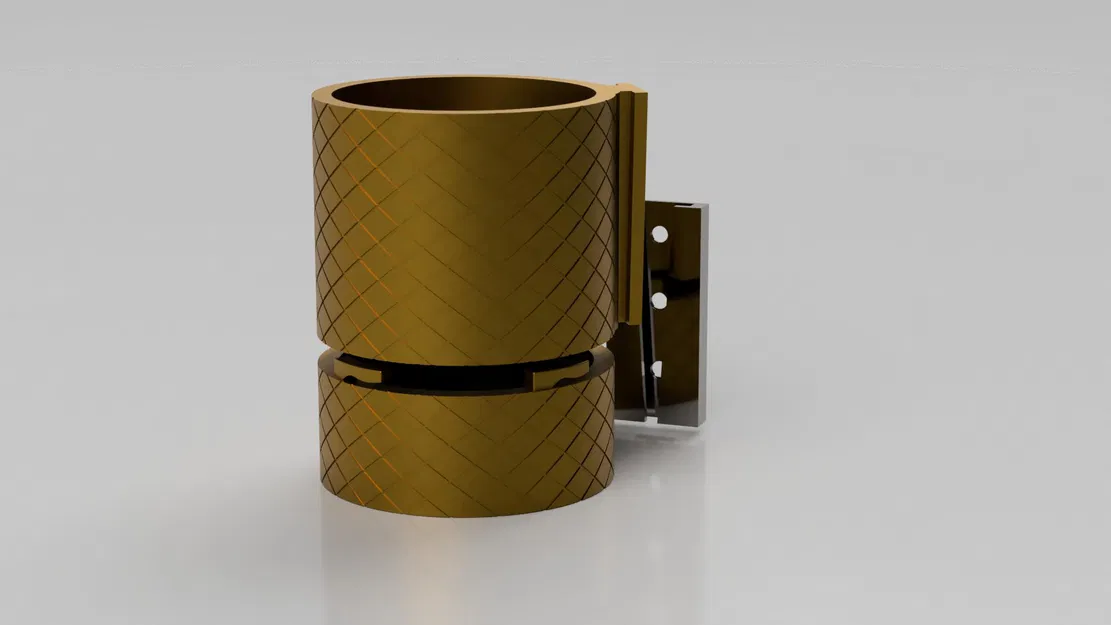 Chậu Cây Treo Tường Có Khay Hứng Nước Tháo Rời - Dễ In - Image 1