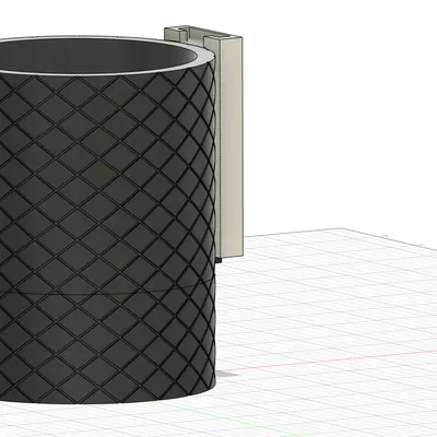 Chậu Cây Treo Tường Có Khay Hứng Nước Tháo Rời - Dễ In