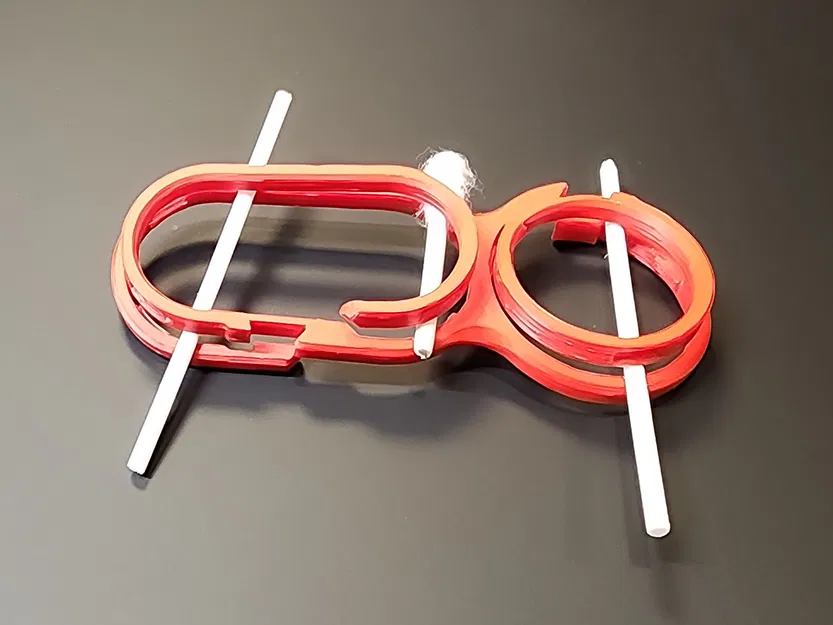 #0161 STRONG #8-R Móc Khóa Vòng Kép Racetrack [3 cỡ] - Đáp ứng Nhu cầu Sử dụng Hàng Ngày! - Image 3