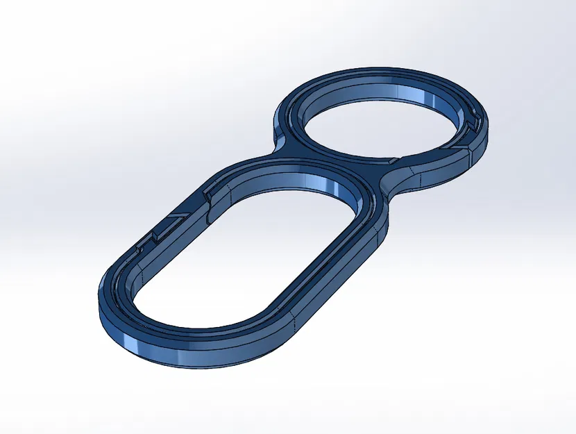 #0161 STRONG #8-R Móc Khóa Vòng Kép Racetrack [3 cỡ] - Đáp ứng Nhu cầu Sử dụng Hàng Ngày! - Image 12