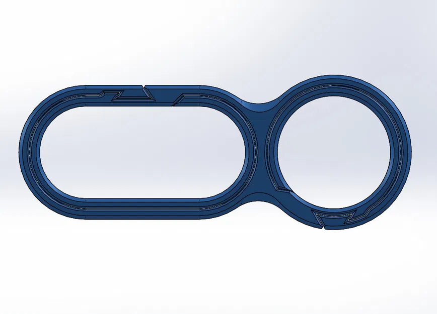 #0161 STRONG #8-R Móc Khóa Vòng Kép Racetrack [3 cỡ] - Đáp ứng Nhu cầu Sử dụng Hàng Ngày! - Image 13