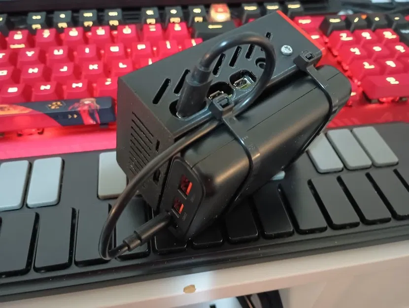 Vỏ case Raspberry Pi 4 kèm màn hình cảm ứng 3.5 inch - Image 2