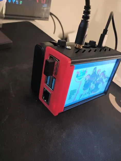 Vỏ case Raspberry Pi 4 kèm màn hình cảm ứng 3.5 inch - Image 6