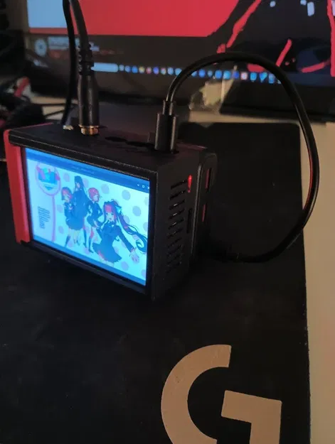 Vỏ case Raspberry Pi 4 kèm màn hình cảm ứng 3.5 inch - Image 7