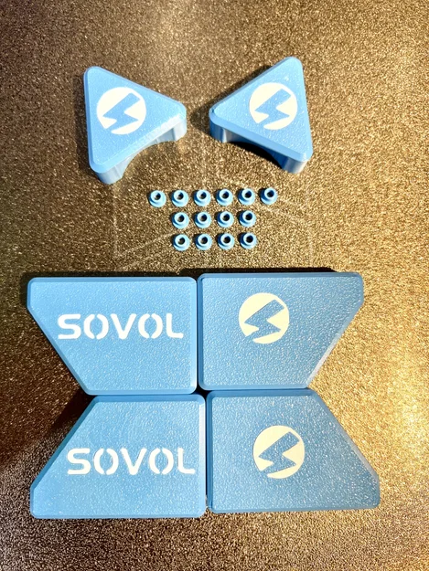 Tay Nắm Cửa Tủ Sovol SV08 Zin Có Logo - Image 1